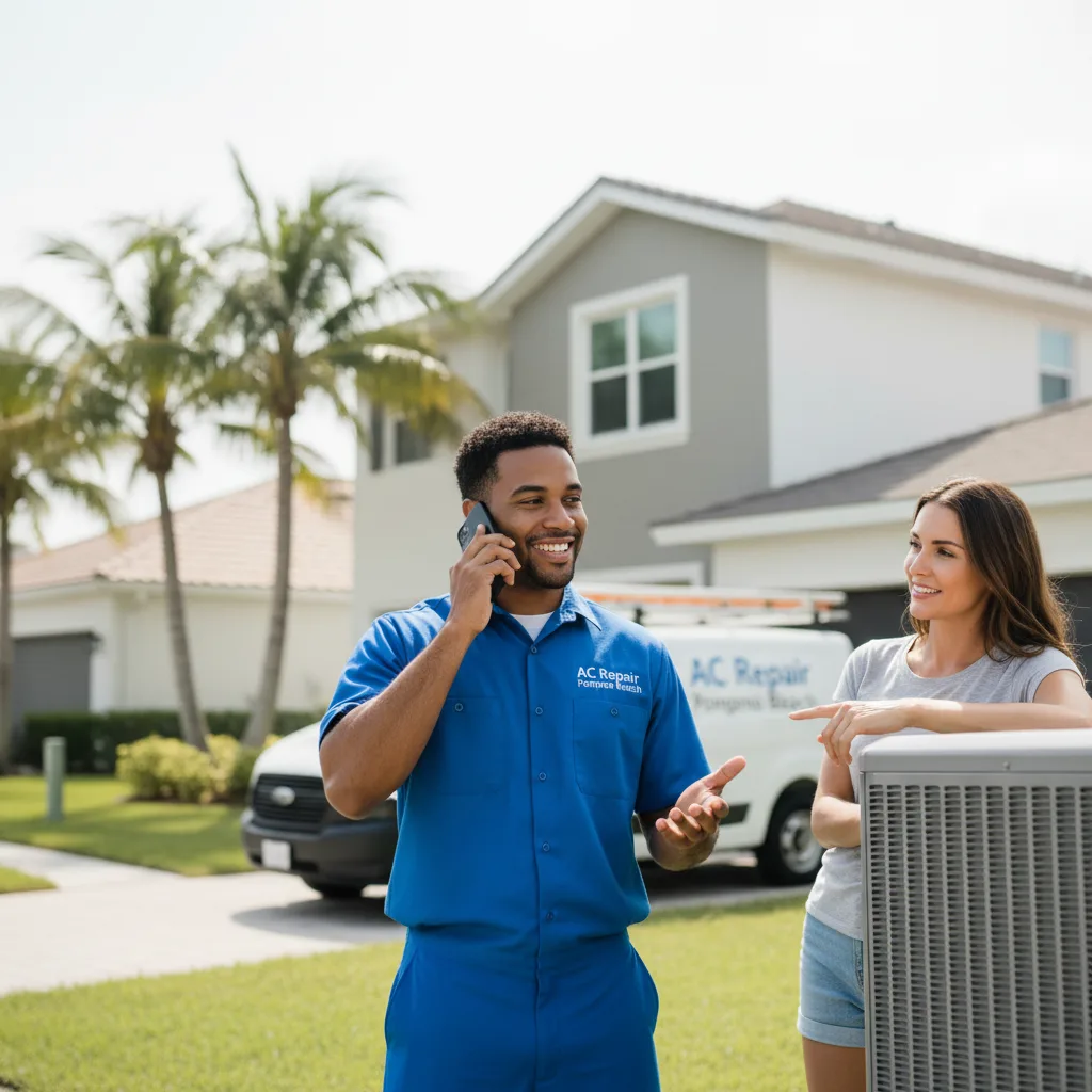 AC Repair Pompano Beach customer support in Hopwood